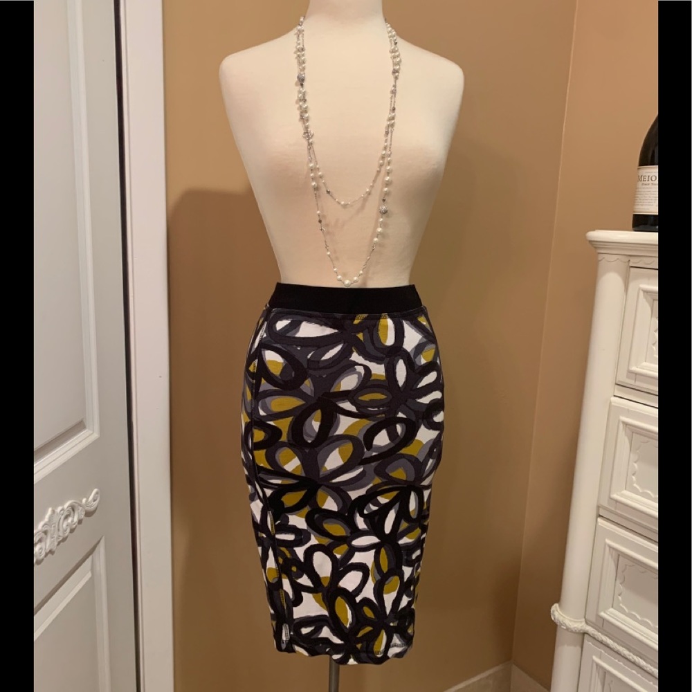 Trina Turk multi floral Ashby skirt